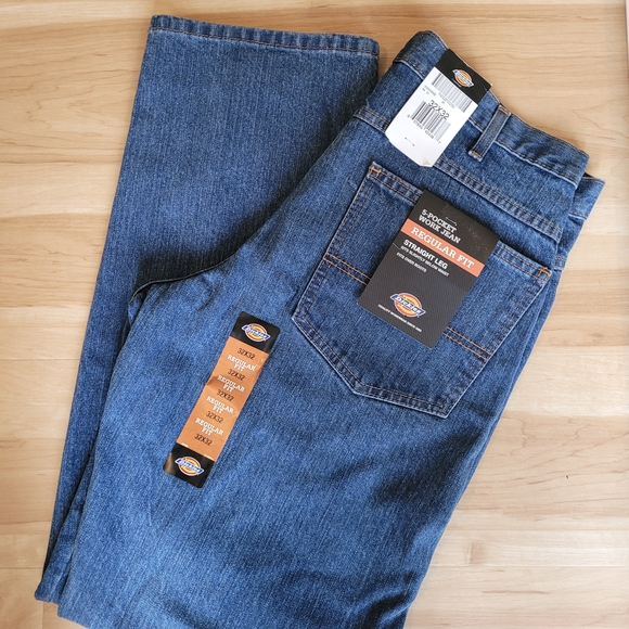 Dickies Men's Straight Fit Denim Jeans - Picture 1 of 5